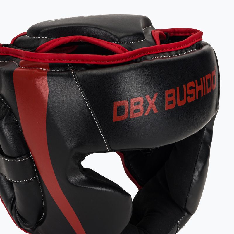 Box fejvédő DBX BUSHIDO ARH-2190R fekete/piros 4