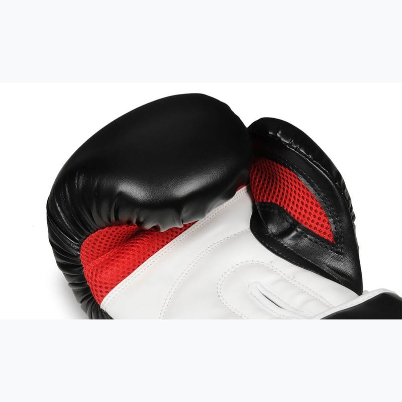 Bokszkesztyűk BDX BUSHIDO B-3W czarne/białe 10
