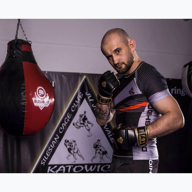 DBX BUSHIDO grappling kesztyű fekete E1V8 10