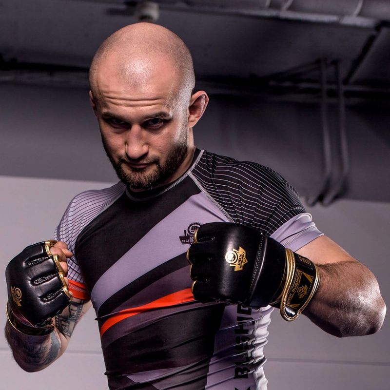 DBX BUSHIDO grappling kesztyű fekete E1V8 11