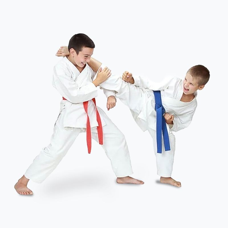 Bushido gyermek öv karategi ARK-3102 fehér 7