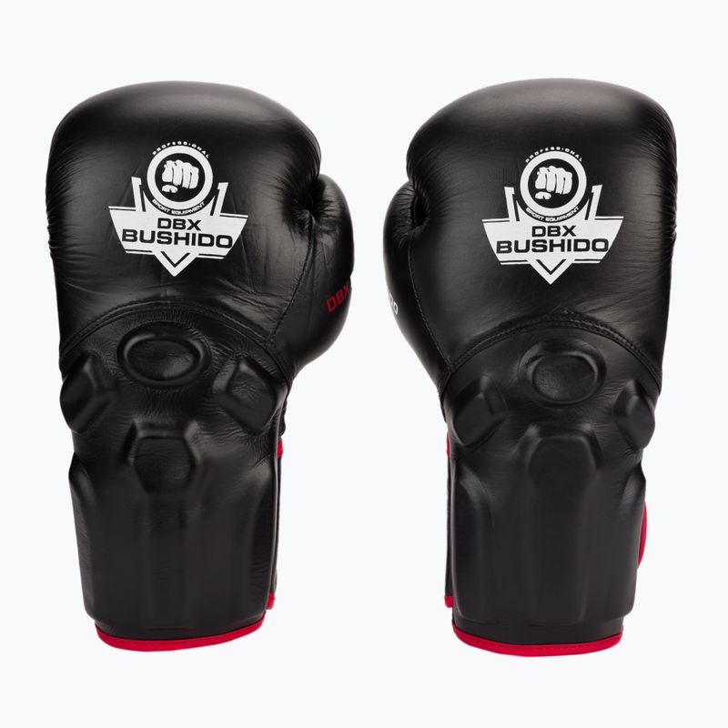 Bushido bokszkesztyűk Wrist Protect rendszerrel fekete Bb2-12oz