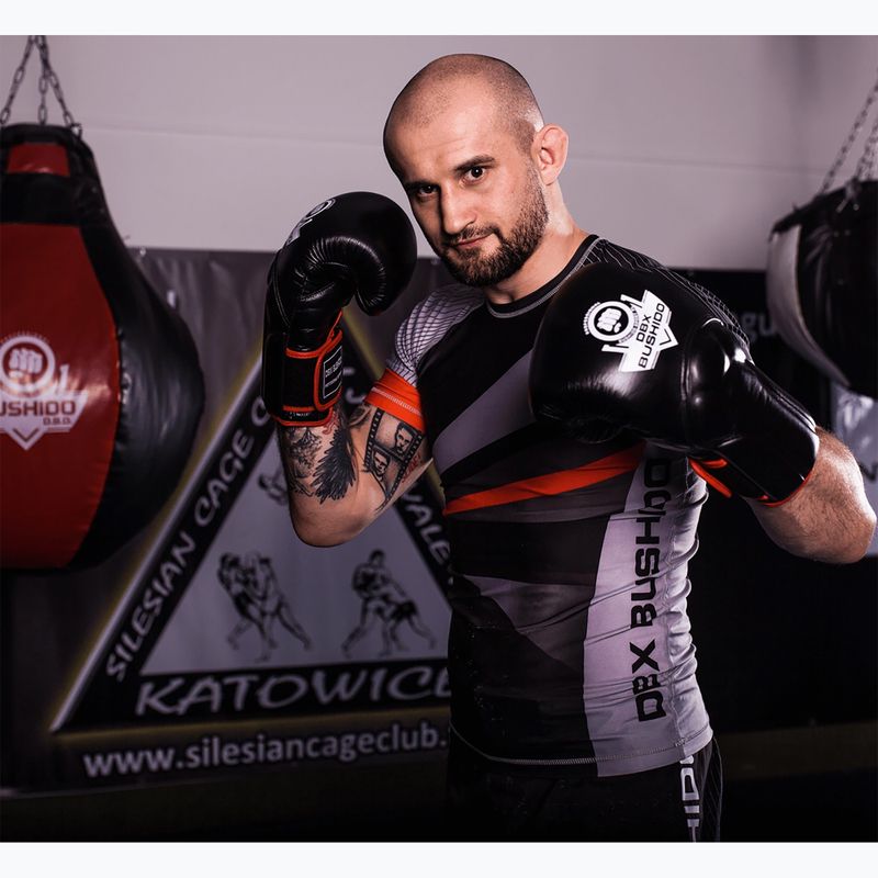 Bushido bokszkesztyűk Wrist Protect rendszerrel fekete Bb2-12oz 19