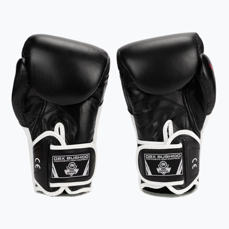 Bushido bokszkesztyűk Wrist Protect rendszerrel fekete Bb4-12oz 2