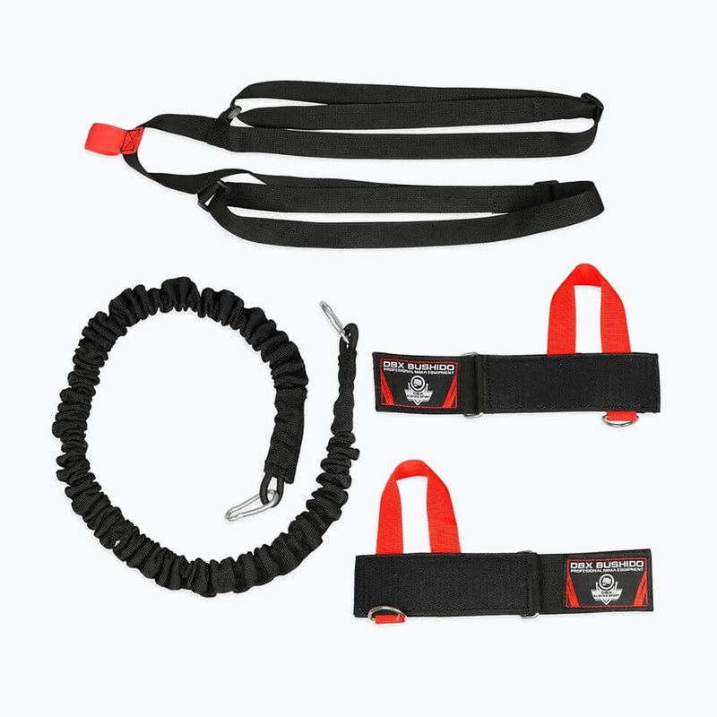 Bushido boksz edzőszalagok P2 + P3 Fighter Set fekete Setp1P2 4