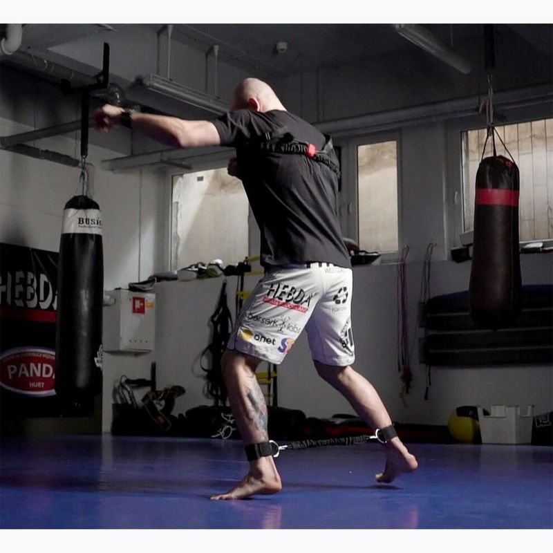 Bushido boksz edzőszalagok P2 + P3 Fighter Set fekete Setp1P2 11