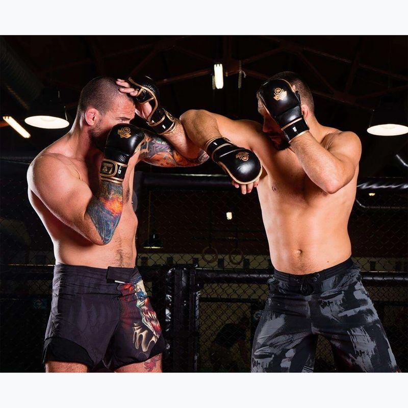 Bushido MMA sparring kesztyű fekete Arm-2011D-M 17