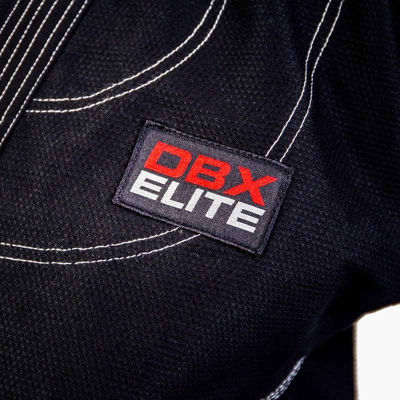 Bushido Gi Elite BJJ edzés Kimono + öv fekete DBX-BJJ-2-A2 8