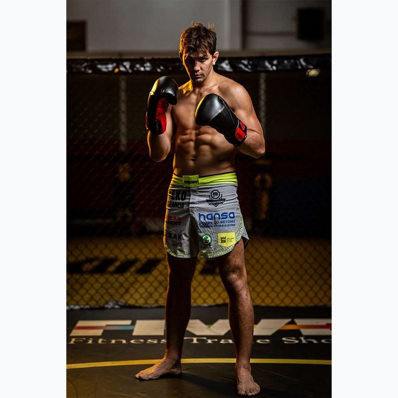 DBX BUSHIDO "Hammer - Red" Muay Thai bokszkesztyűk fekete/piros 15