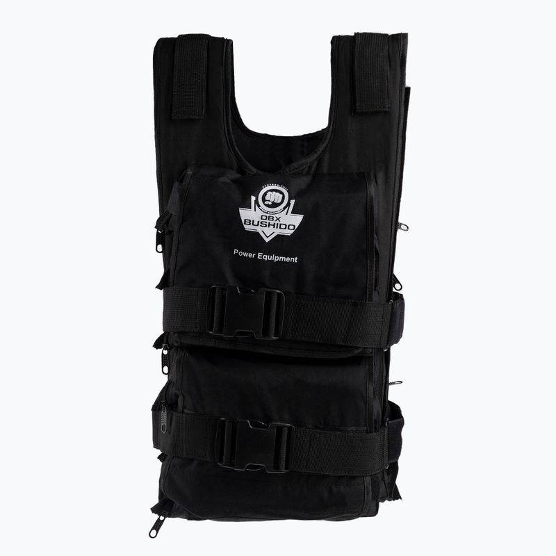 Bushido edzőmellény 30 kg-os súllyal fekete K30V2