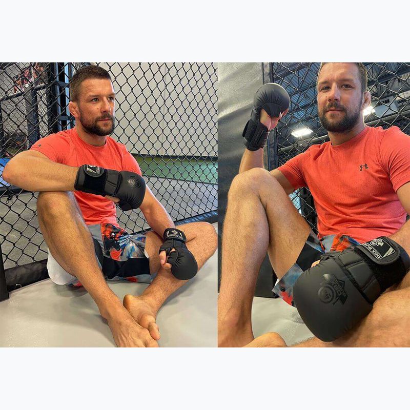 DBX BUSHIDO Master MMA grappling kesztyű fekete 14