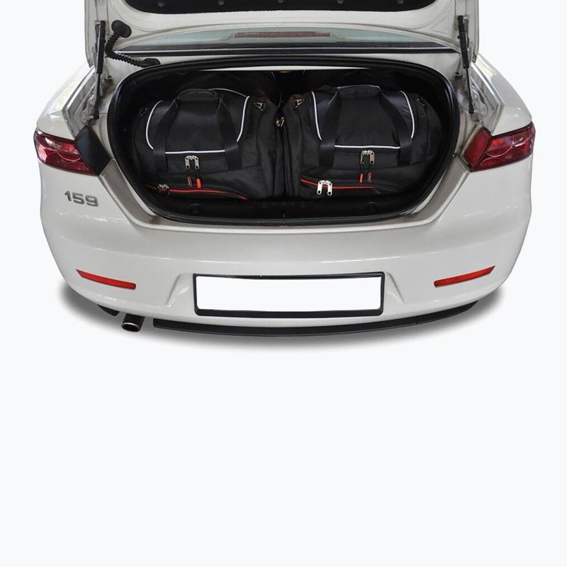 KJUST csomagtartó táska készlet Alfa Romeo 159 Limousine 2005-2011 4 db fekete 16