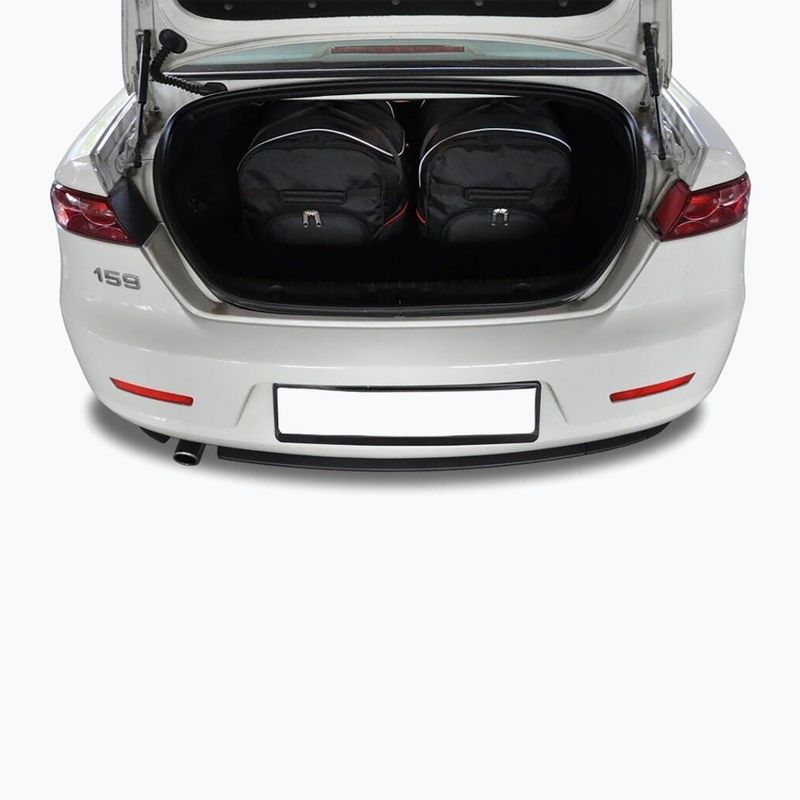 KJUST csomagtartó táska készlet Alfa Romeo 159 Limousine 2005-2011 4 db fekete 17