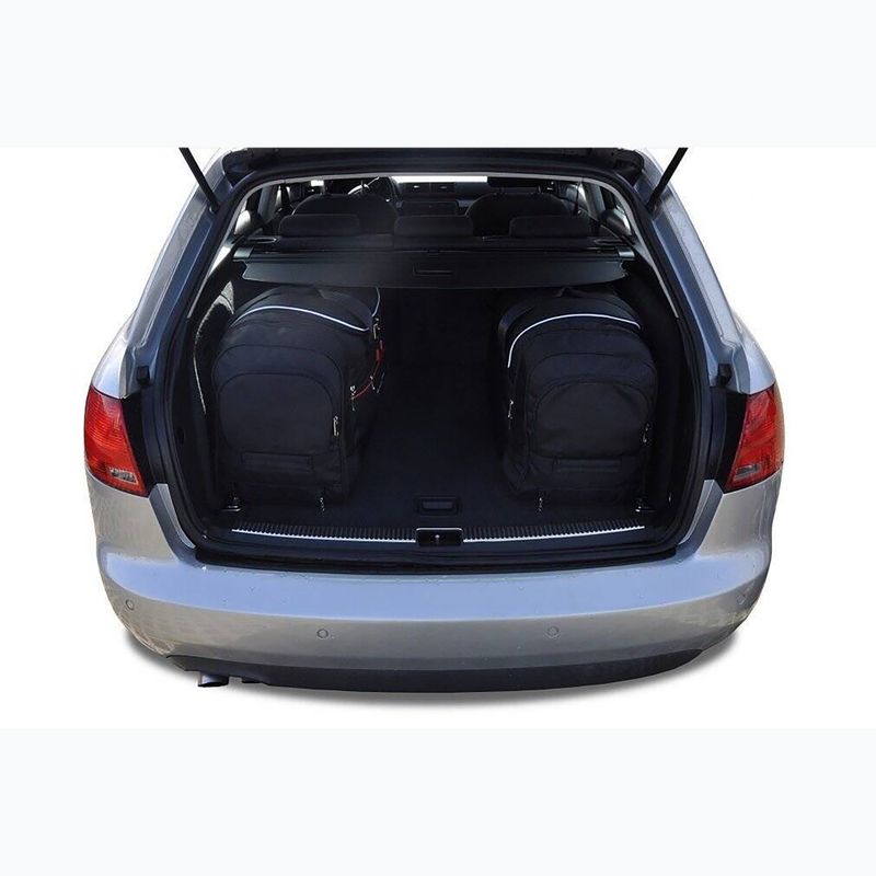 KJUST csomagtérzsák szett Audi A4 Avant 2004-2008 4 db fekete 20
