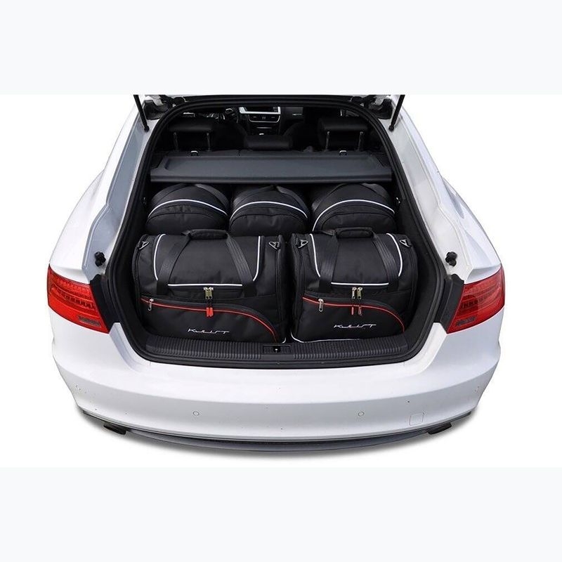 KJUST csomagtartó táska szett Audi A5 Sportback 2009-2016 5 db fekete 15