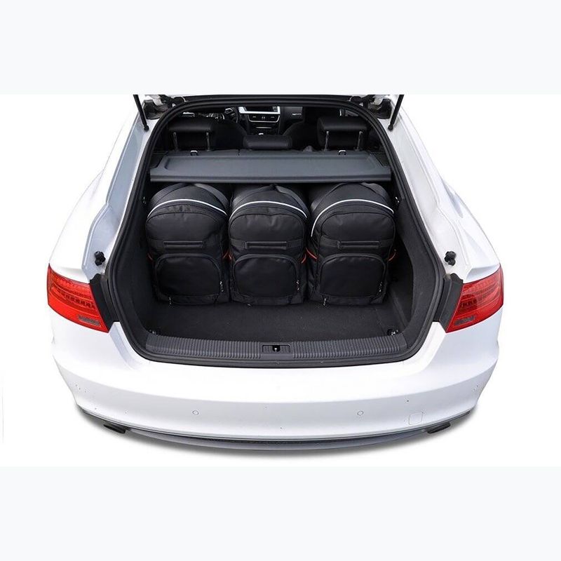 KJUST csomagtartó táska szett Audi A5 Sportback 2009-2016 5 db fekete 17