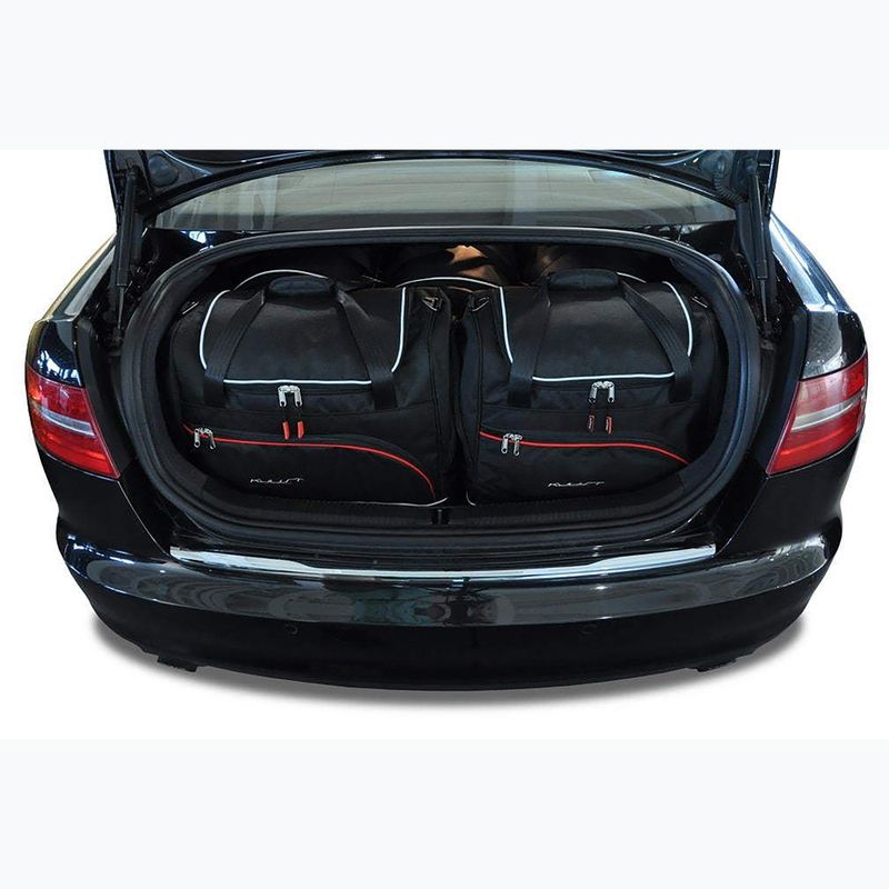 KJUST csomagtérzsák szett Audi A6 Limousine 2004-2011 5 db fekete 18