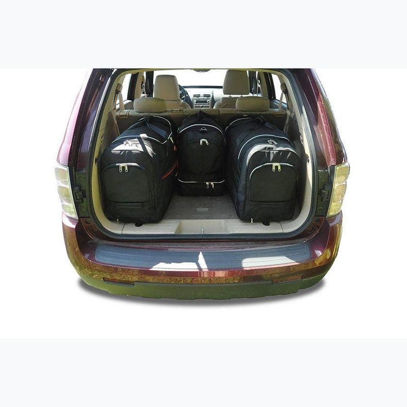 KJUST Chevrolet Equinox LS csomagtartó táska szett 2005-2009 4 db fekete 19