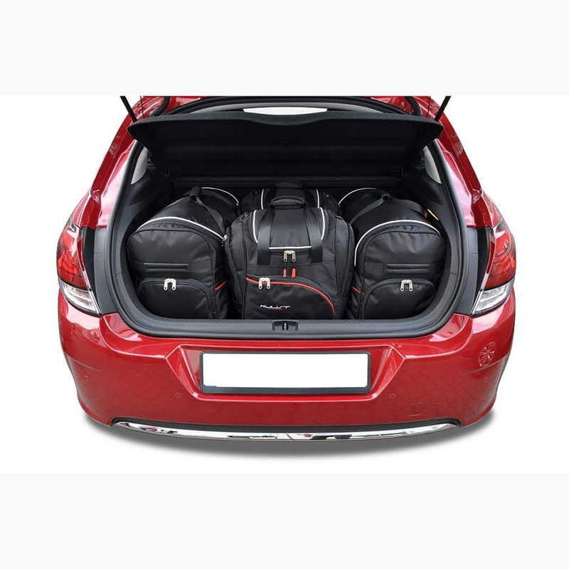 KJUST csomagtartó táska szett Citroen C4 Hatchback 2010-2017 4 db fekete 13