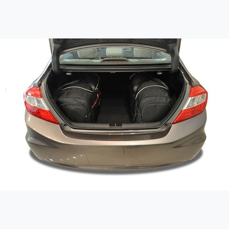 KJUST csomagtartó táska szett Honda Civic Limousine 2012-2017 4 db fekete 14