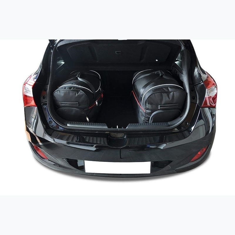 KJUST csomagtérzsákok készlet Hyundai I30 Hatchback 2012-2016 4 db fekete 13