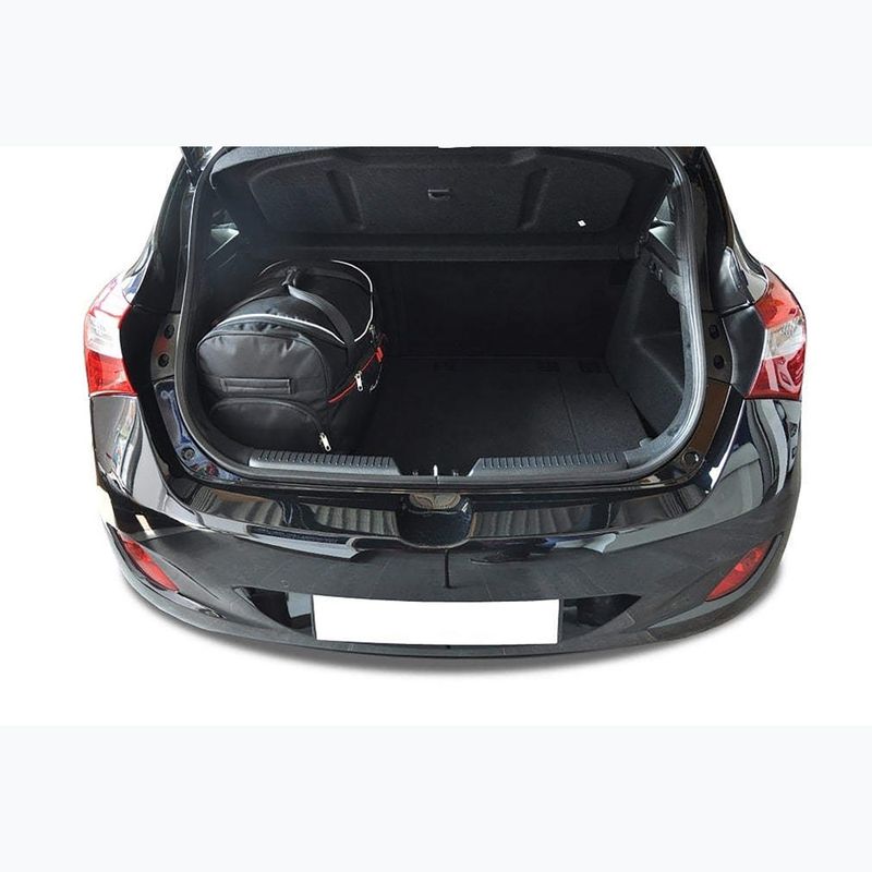 KJUST csomagtérzsákok készlet Hyundai I30 Hatchback 2012-2016 4 db fekete 14