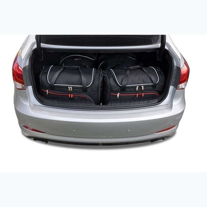 KJUST csomagtartó táska szett Hyundai I40 Limousine 2011-2018 4 db fekete 17