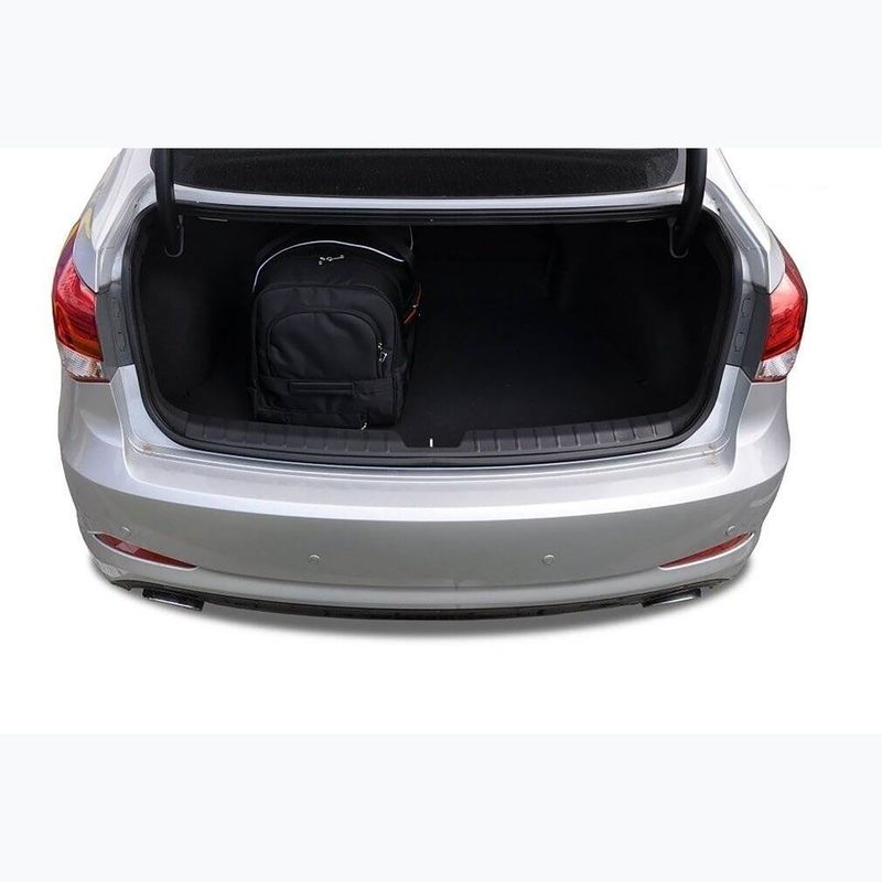 KJUST csomagtartó táska szett Hyundai I40 Limousine 2011-2018 4 db fekete 20