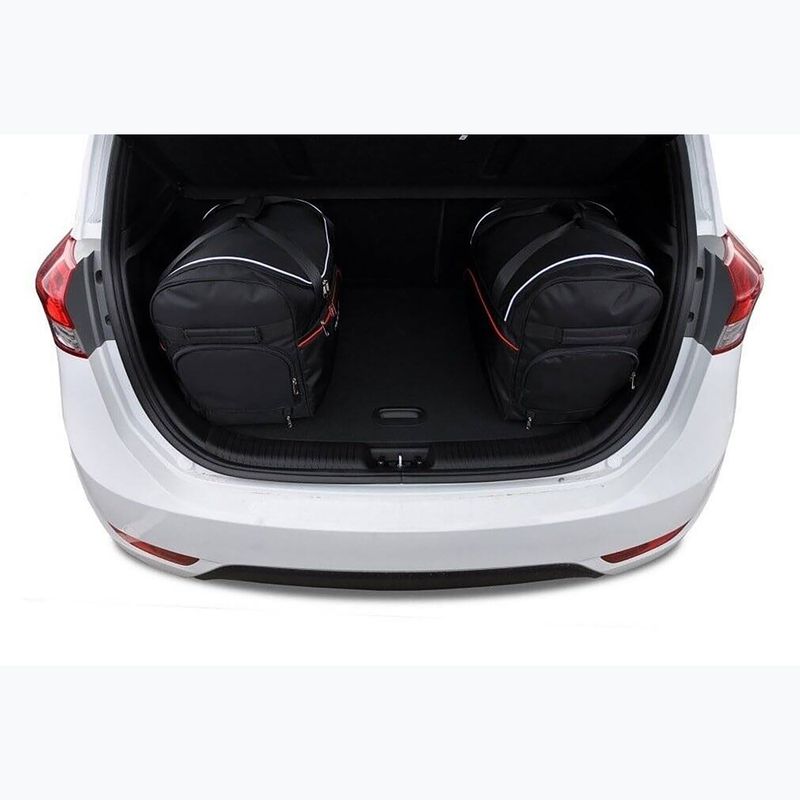 KJUST Hyundai IX20 csomagtartó táska szett 2010-2020 3 db fekete 14