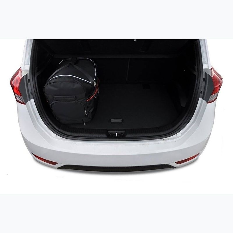 KJUST Hyundai IX20 csomagtartó táska szett 2010-2020 3 db fekete 15