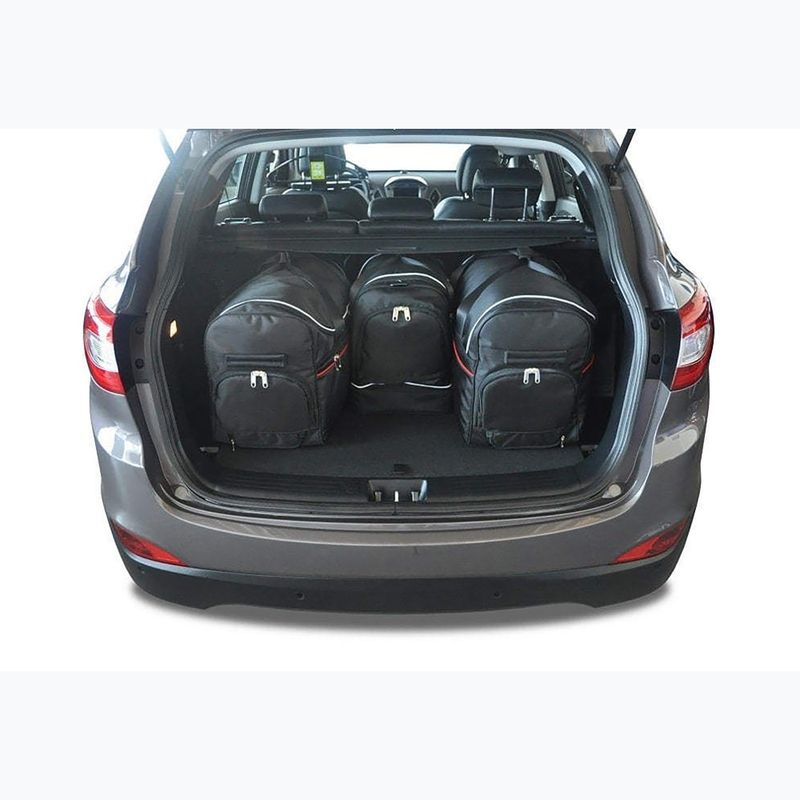 KJUST csomagtartó táska szett Hyundai IX35 2010-2013 4 db fekete 16