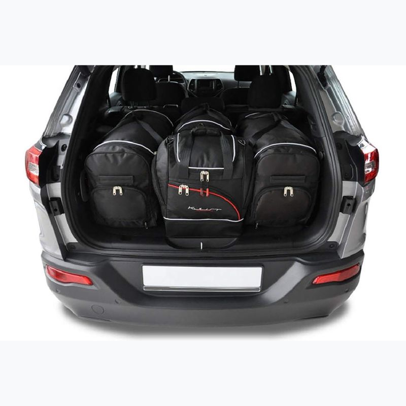 KJUST Jeep Cherokee 2014-2020 csomagtartó táska szett 4 db fekete 14