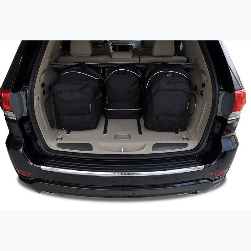 KJUST Jeep Grand Cherokee 2010-2021 csomagtartó táska szett 4 db fekete 17