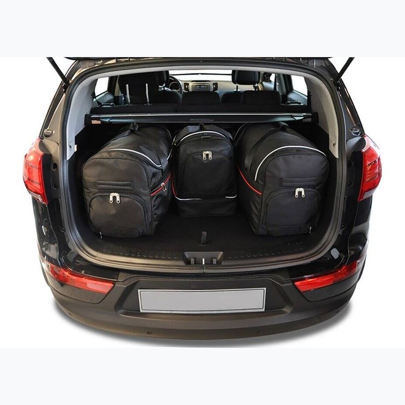 KJUST Kia Sportage 2010-2016 csomagtartó táska szett 4 db fekete 16