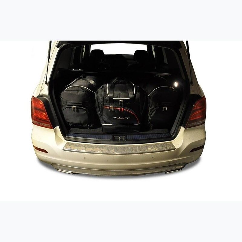 KJUST Mercedes-Benz GLK csomagtartó táska szett 2008-2015 4 db fekete 11