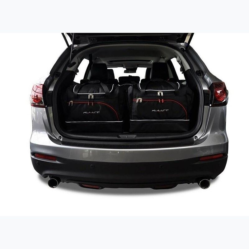 KJUST Mazda CX-9 2006-2012 csomagtér táska szett 5 db fekete 12