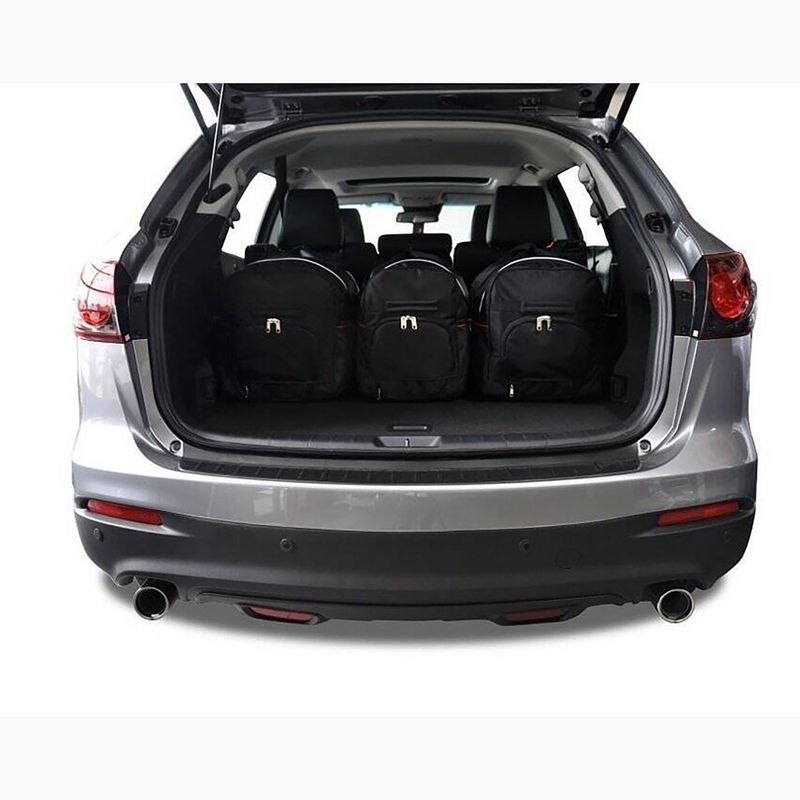 KJUST Mazda CX-9 2006-2012 csomagtér táska szett 5 db fekete 13