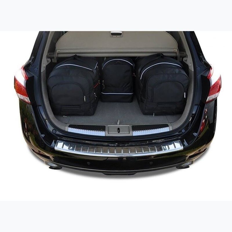 KJUST Nissan Murano csomagtartó táska szett 2008-2015 4 db fekete. 12