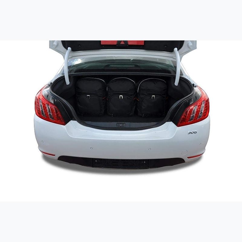 KJUST csomagtérzsák szett Peugeot 508 Limousine 2011-2014 5 db fekete. 13