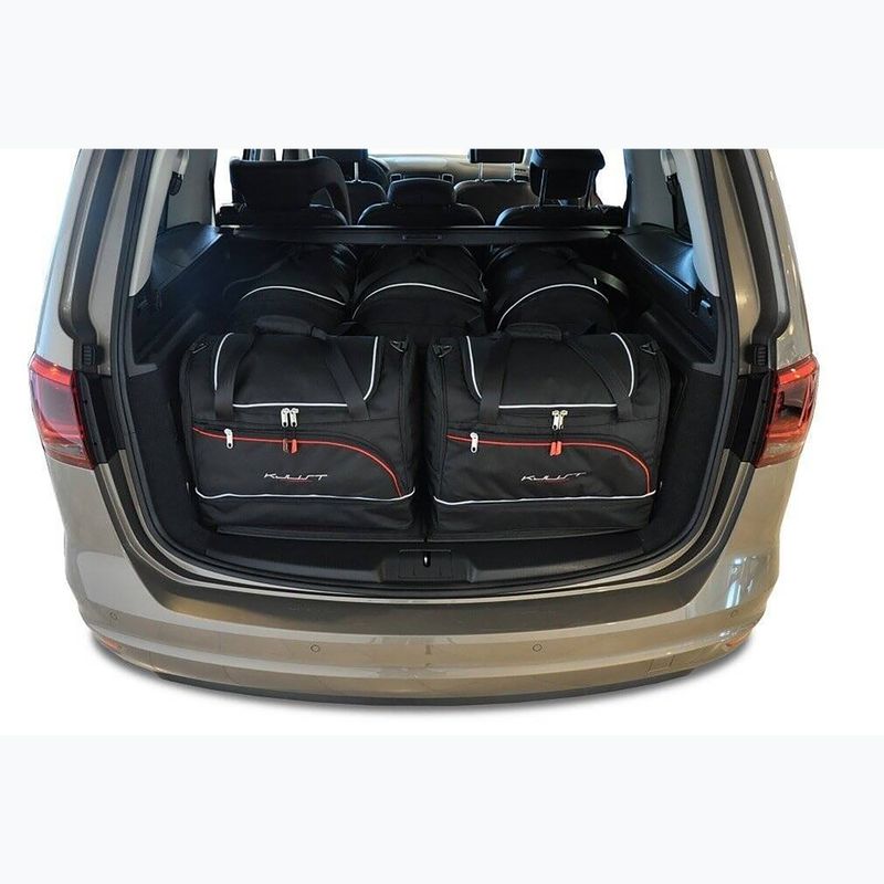 KJUST csomagtérzsák szett Seat Alhambra 2010-2020 5 db fekete. 11