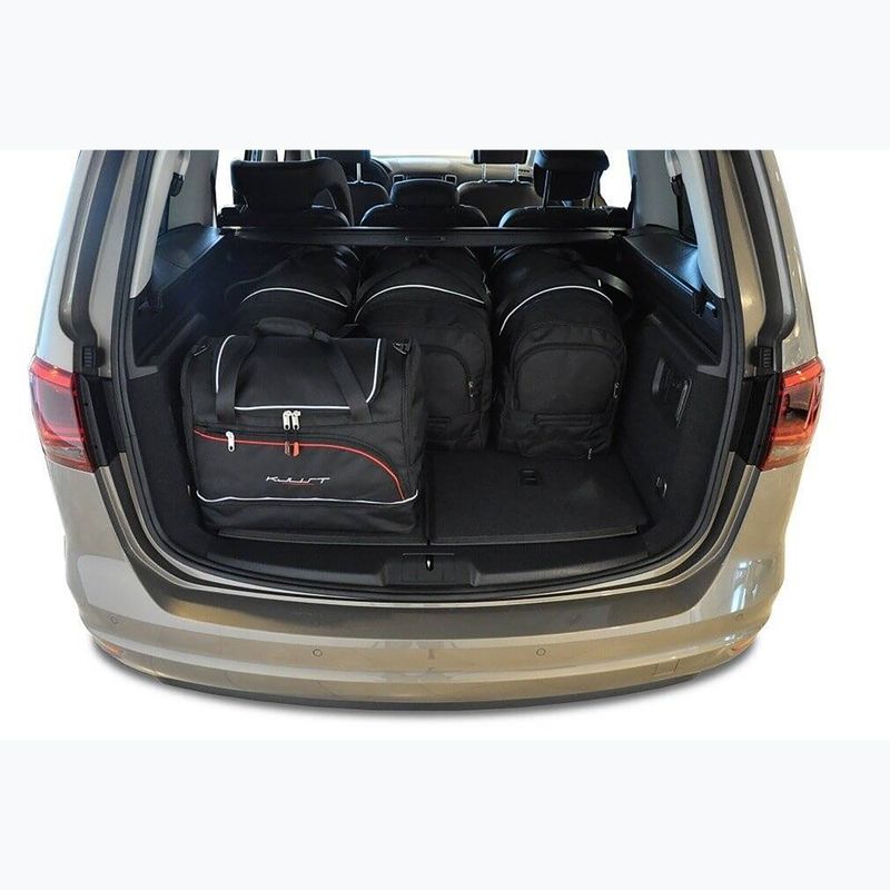 KJUST csomagtérzsák szett Seat Alhambra 2010-2020 5 db fekete. 12
