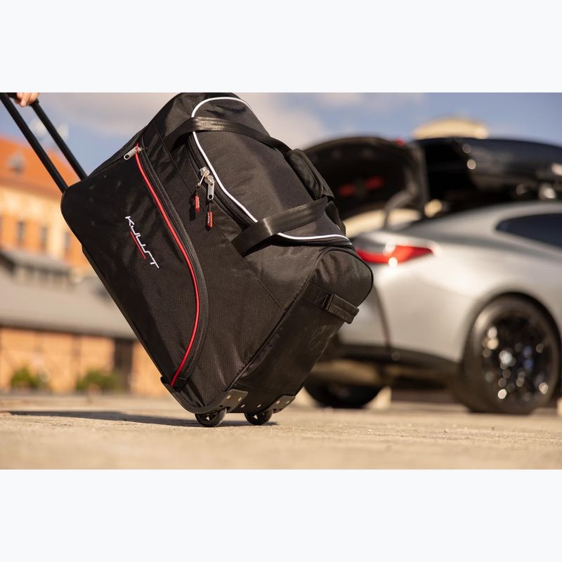 KJUST csomagtérzsák szett Seat Leon ST 2013-2020 4 db fekete 17