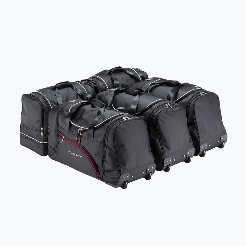 KJUST csomagtérzsák készlet Skoda Octavia Hatchback 2004-2013 5 db fekete. 2