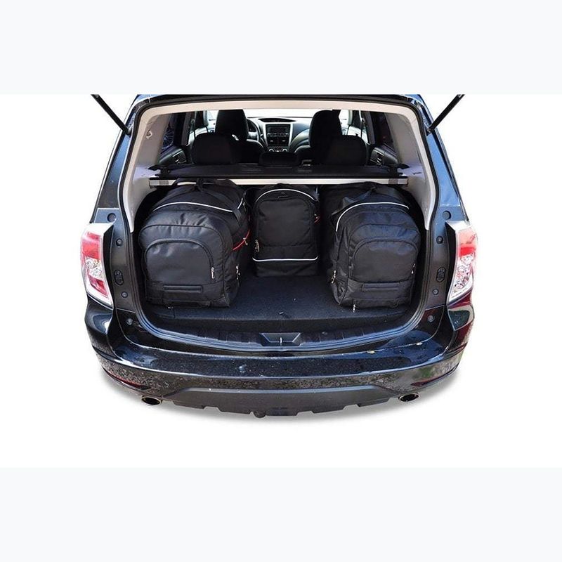 KJUST Subaru Forester 2008-2013 csomagtér táska szett 4 db fekete. 14