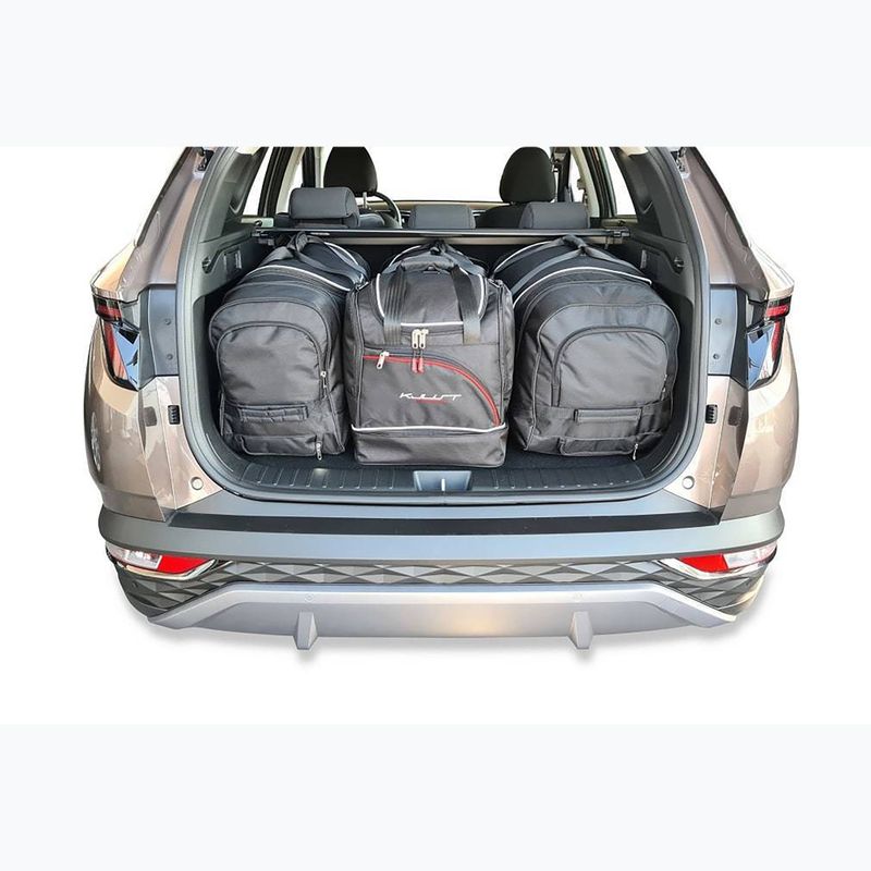 KJUST Hyundai Tucson 2020+ csomagtartó táska készlet 4 db fekete 15