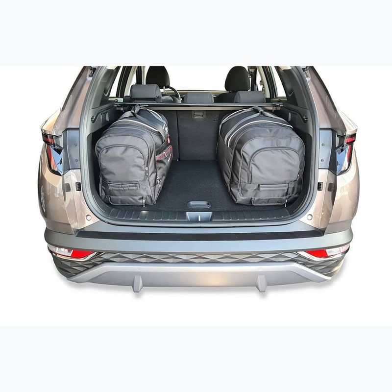 KJUST Hyundai Tucson 2020+ csomagtartó táska készlet 4 db fekete 17