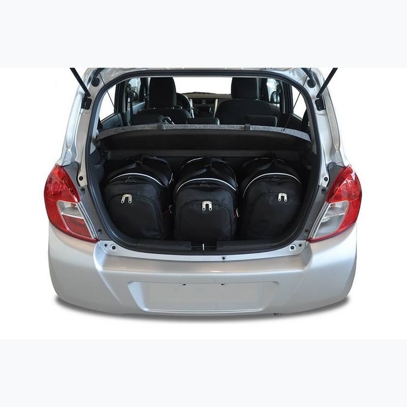 KJUST csomagtérzsák szett Suzuki Celerio 2014-2019 3 db fekete. 9