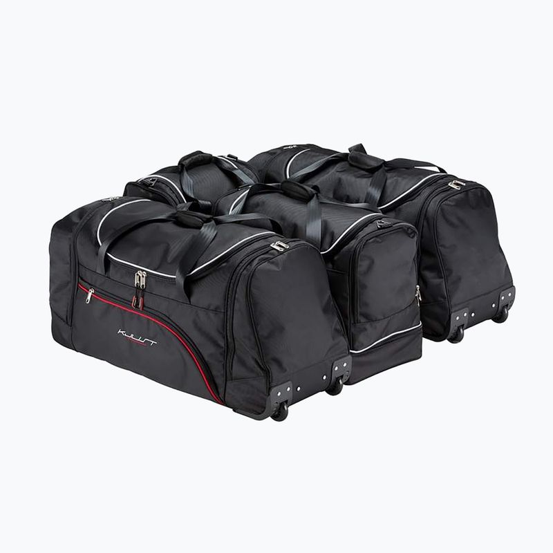 KJUST Toyota Verso 2009-2018 Toyota Verso 2009-2018 csomagtér táska szett 4 db fekete. 2