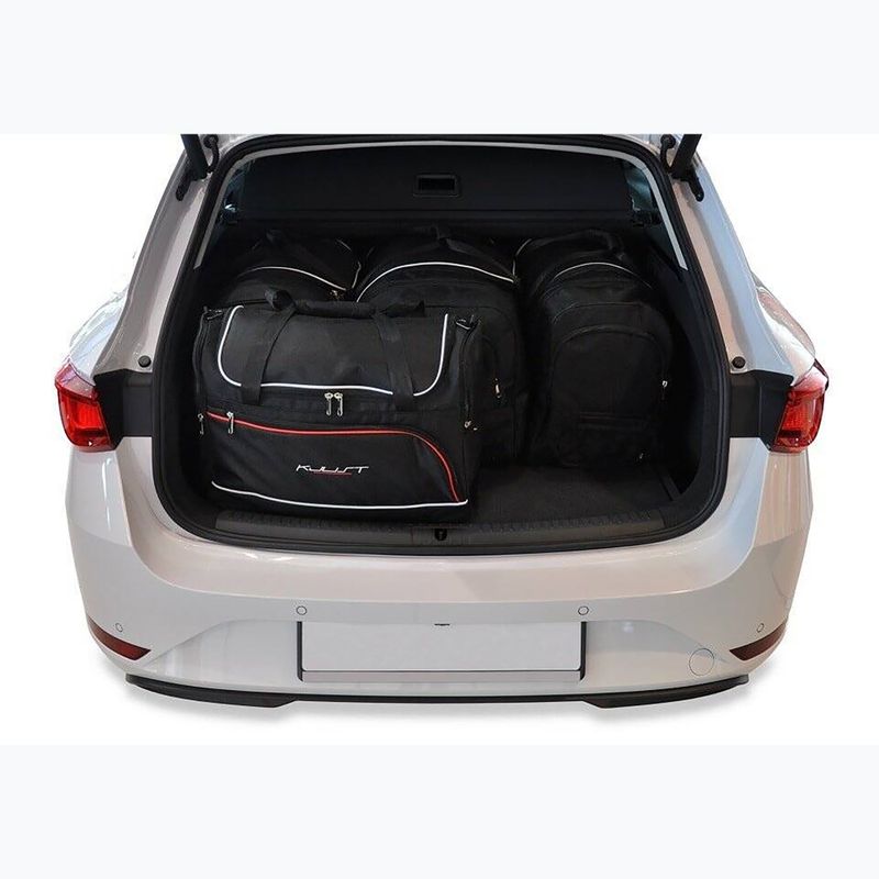 KJUST Seat Leon St Hybrid 2020+ 5 csomagtartó táskakészlet fekete. 15
