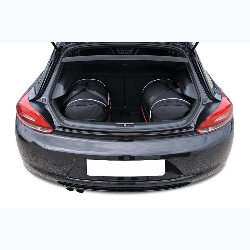 KJUST csomagtérzsák szett Volkswagen Scirocco 2008-2017 4 db fekete. 19